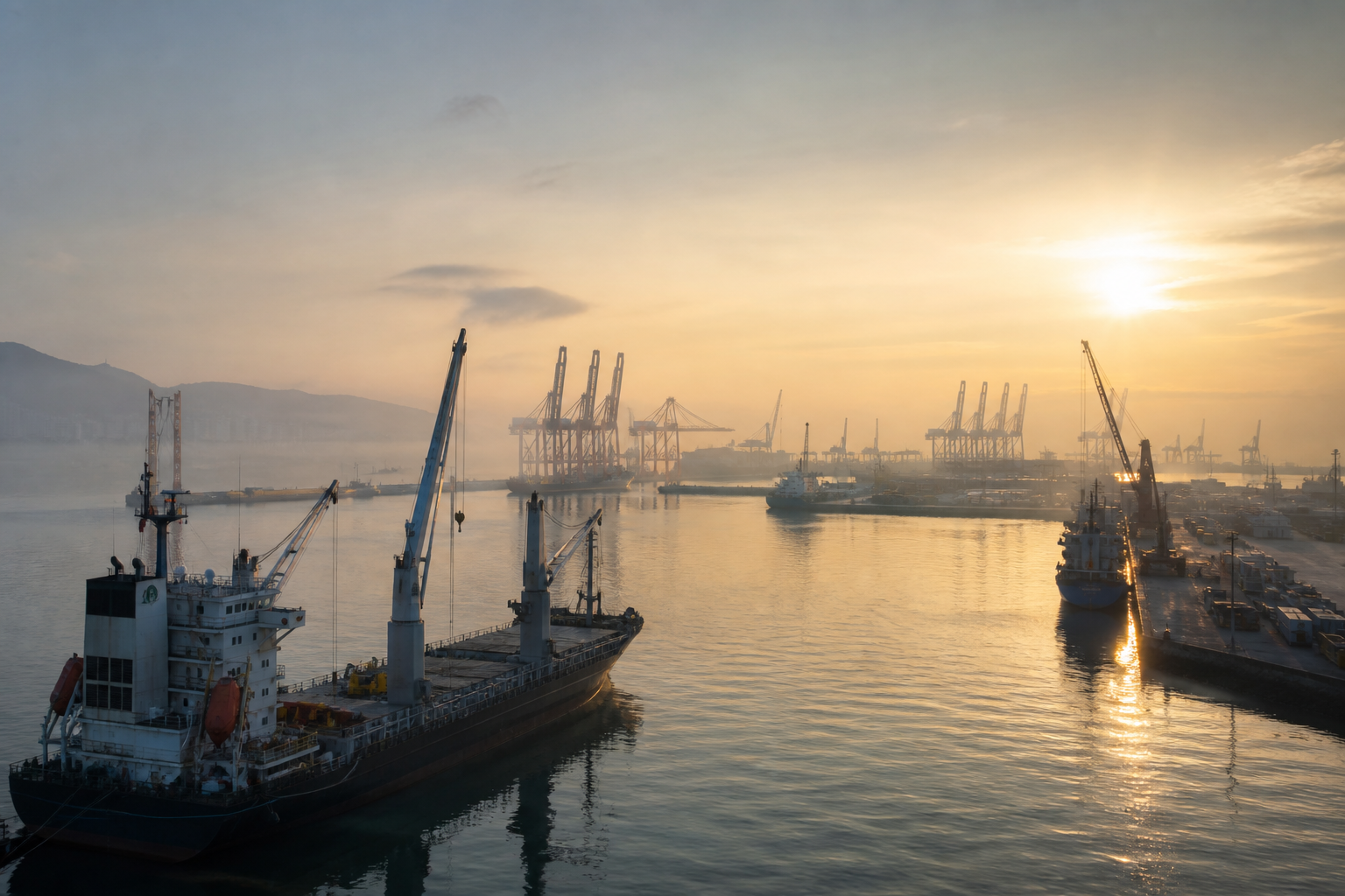 Port delivery atmosphere